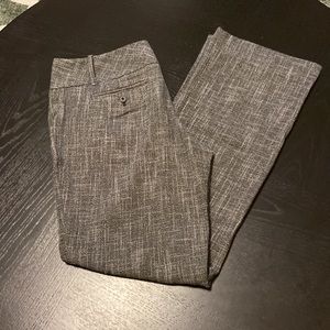 The Limited Black and White Cassidy Dress Pants